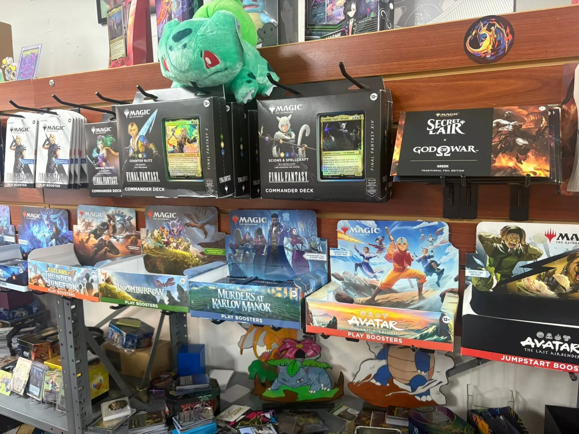 Magic Commander decks, play boosters, and Secret Lair products at CardHouse